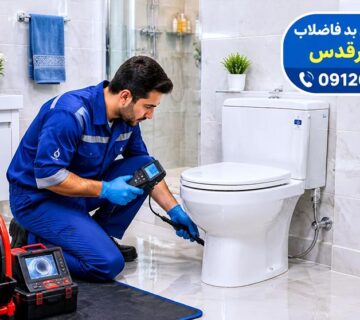 رفع بوی بد فاضلاب در شهرقدس - لوله بازکنی پاک